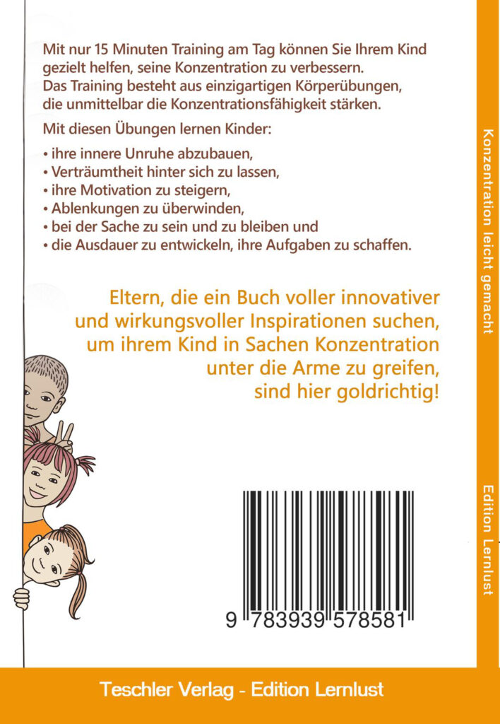 konzentration leicht gemacht rückseite